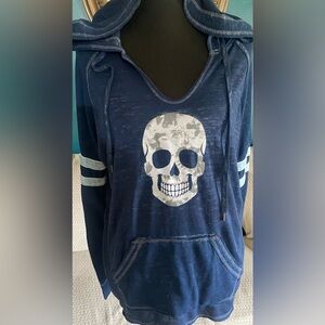 No Boundaries Skull Hoodie